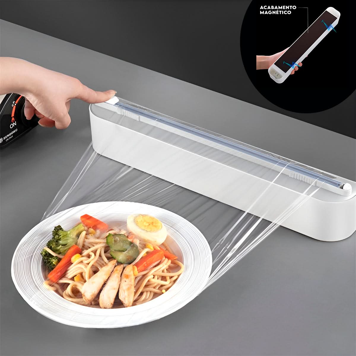 Easy Film Pró - O Novo Dispenser Suspenso Inteligente de Papel Filme
