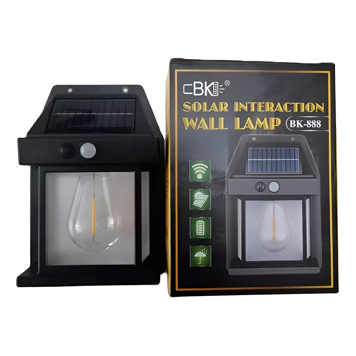 Luminária Estilo Arandela Iluminação Externa Led Solar