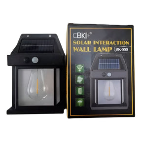 Luminária Estilo Arandela Iluminação Externa Led Solar