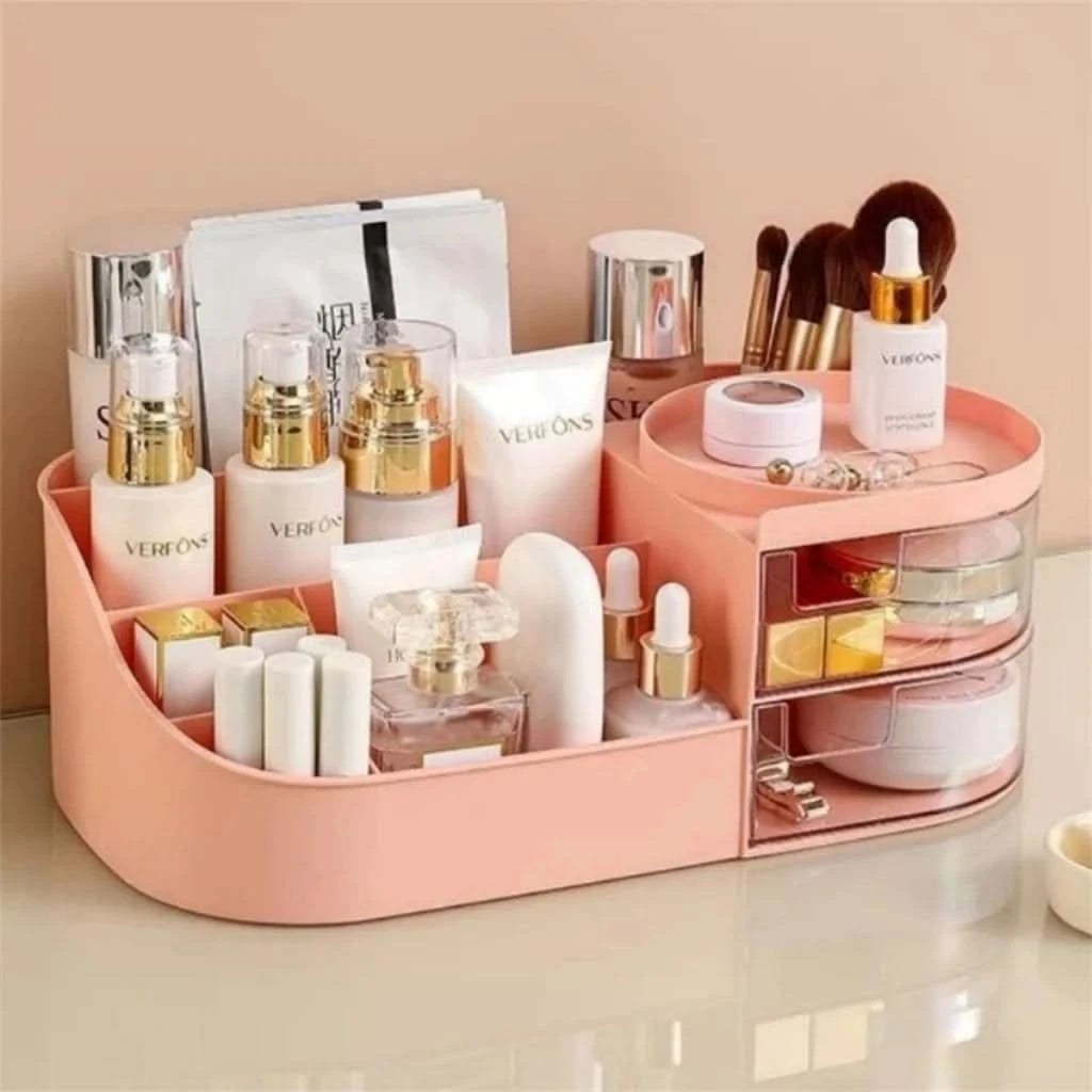 Caixa Organizadora Max Makeup - Acrílico Transparente e Portátil